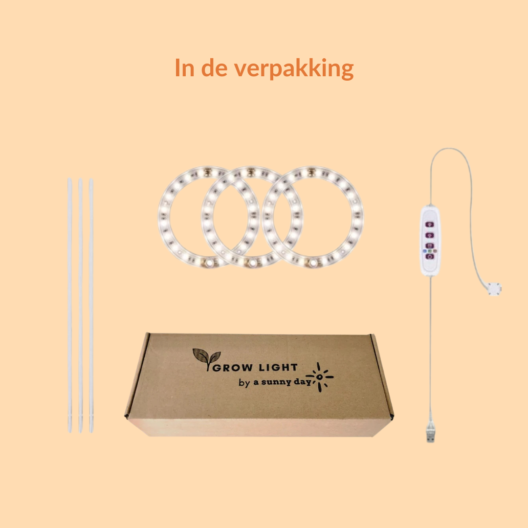 Groeilamp ringen - voor de bloei