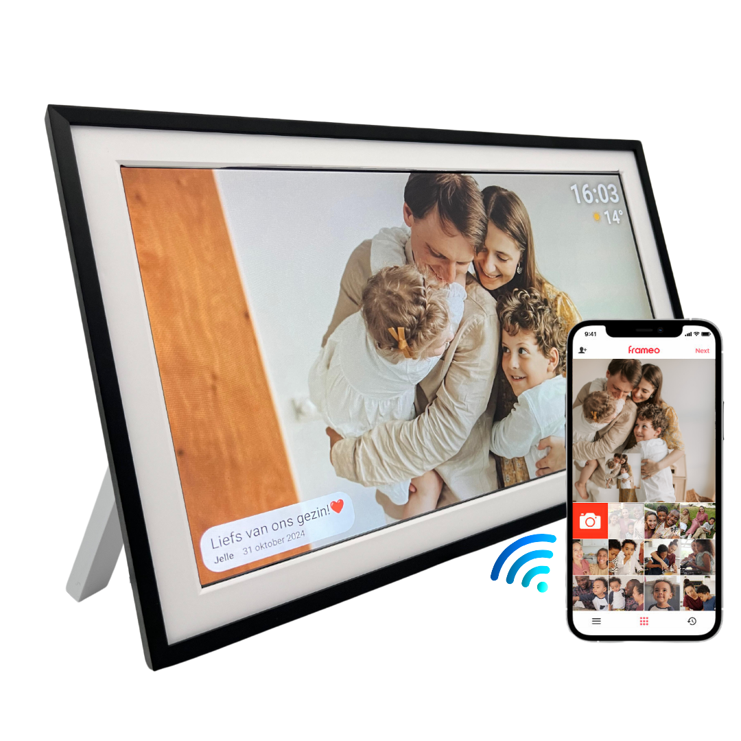 UMBRION digitale fotolijst met WiFi - 15.6 inch