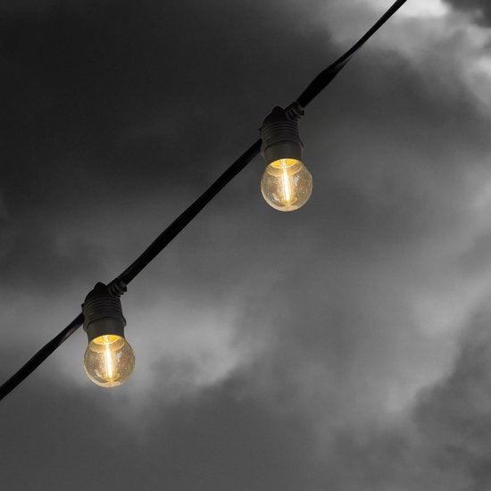 10 meter lichtsnoer inclusief 10 LED lampen