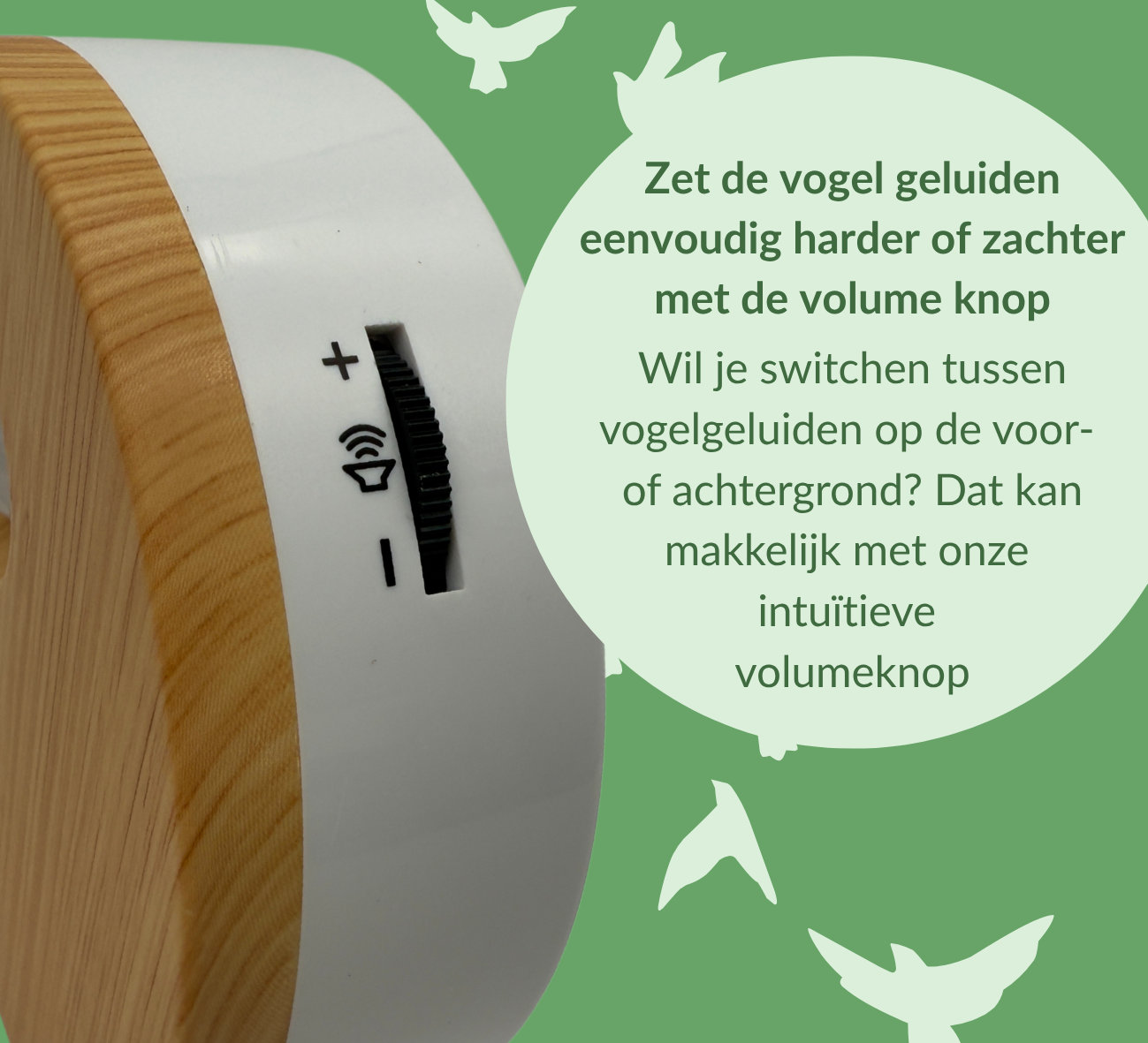 Vogelhuisje met geluid - inclusief sensor