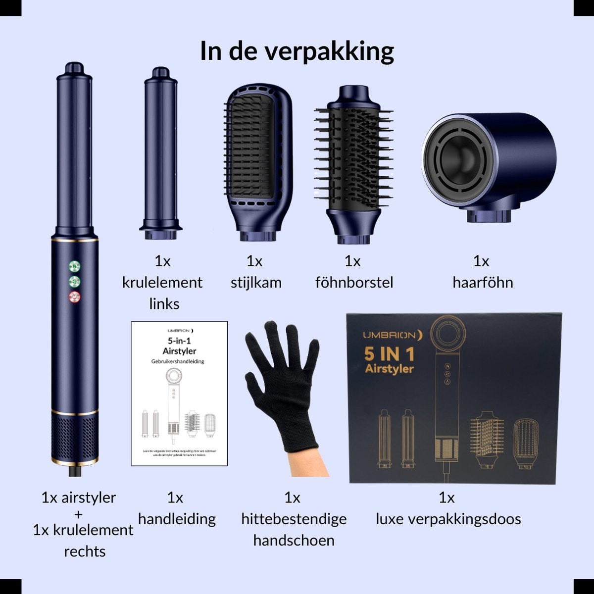 UMBRION Airstyler - 5-in-1