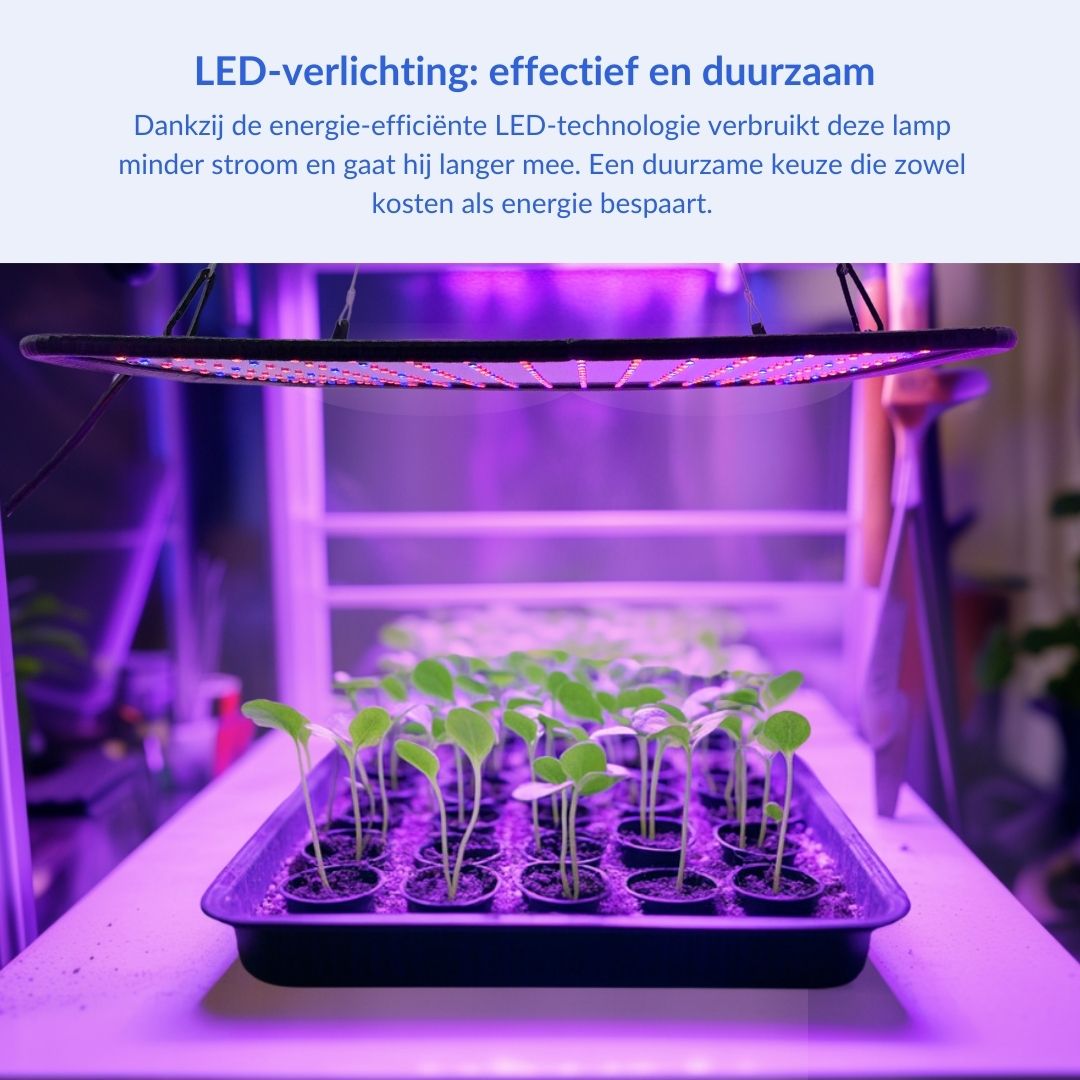 Groeilamp LED - voor de groei - 30 x 30 cm