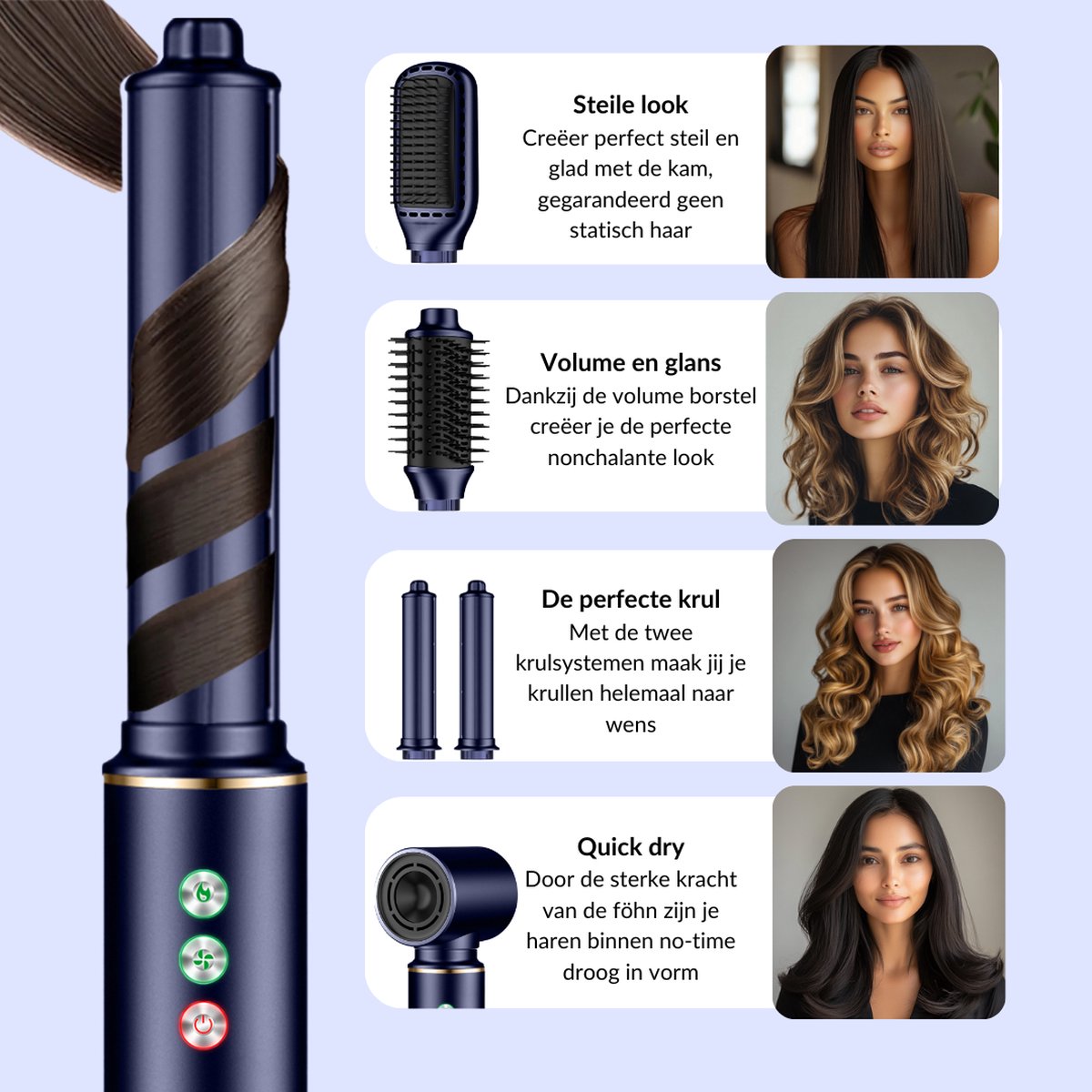 UMBRION Airstyler - 5-in-1
