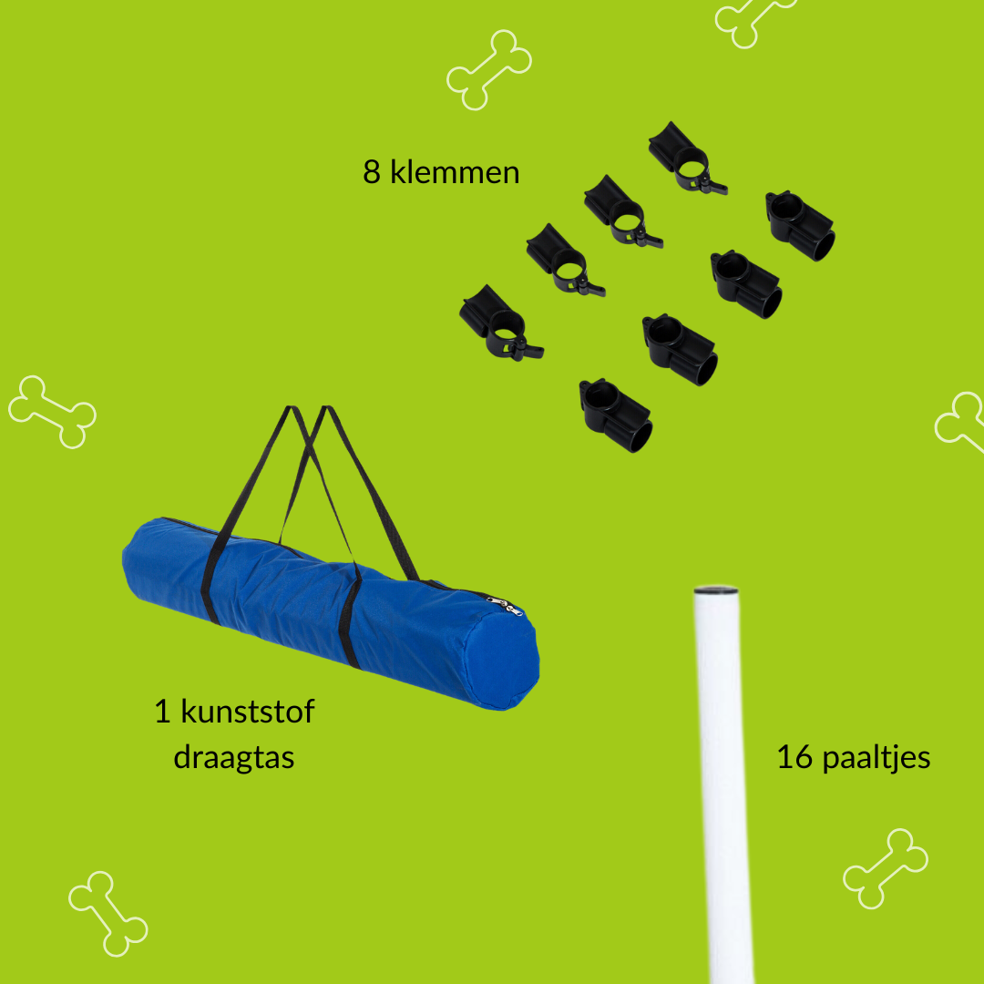 Horde set (2 stuks) - agility voor de hond