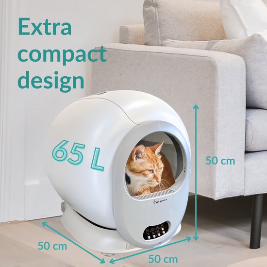 Automatische kattenbak - 65 Liter - 2026 model