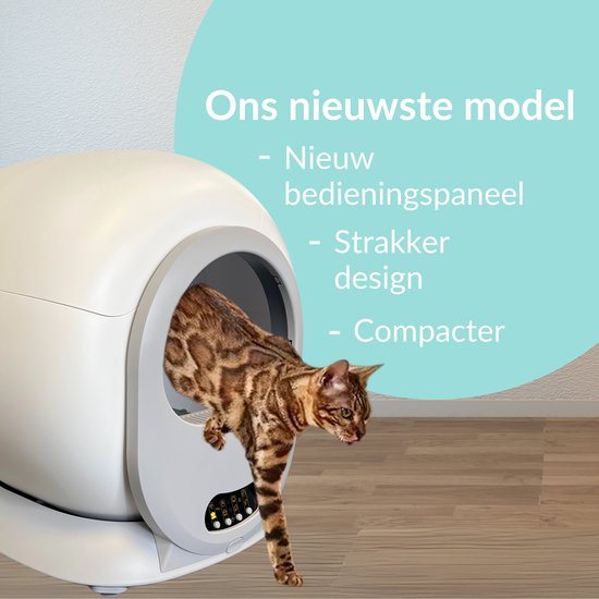 Automatische kattenbak - 65 Liter - 2026 model