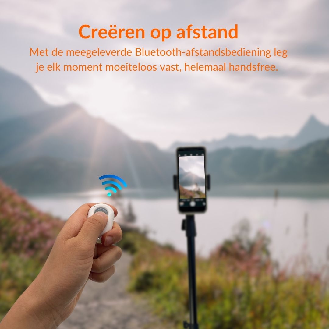 Statief voor smartphone en camera - 160 cm