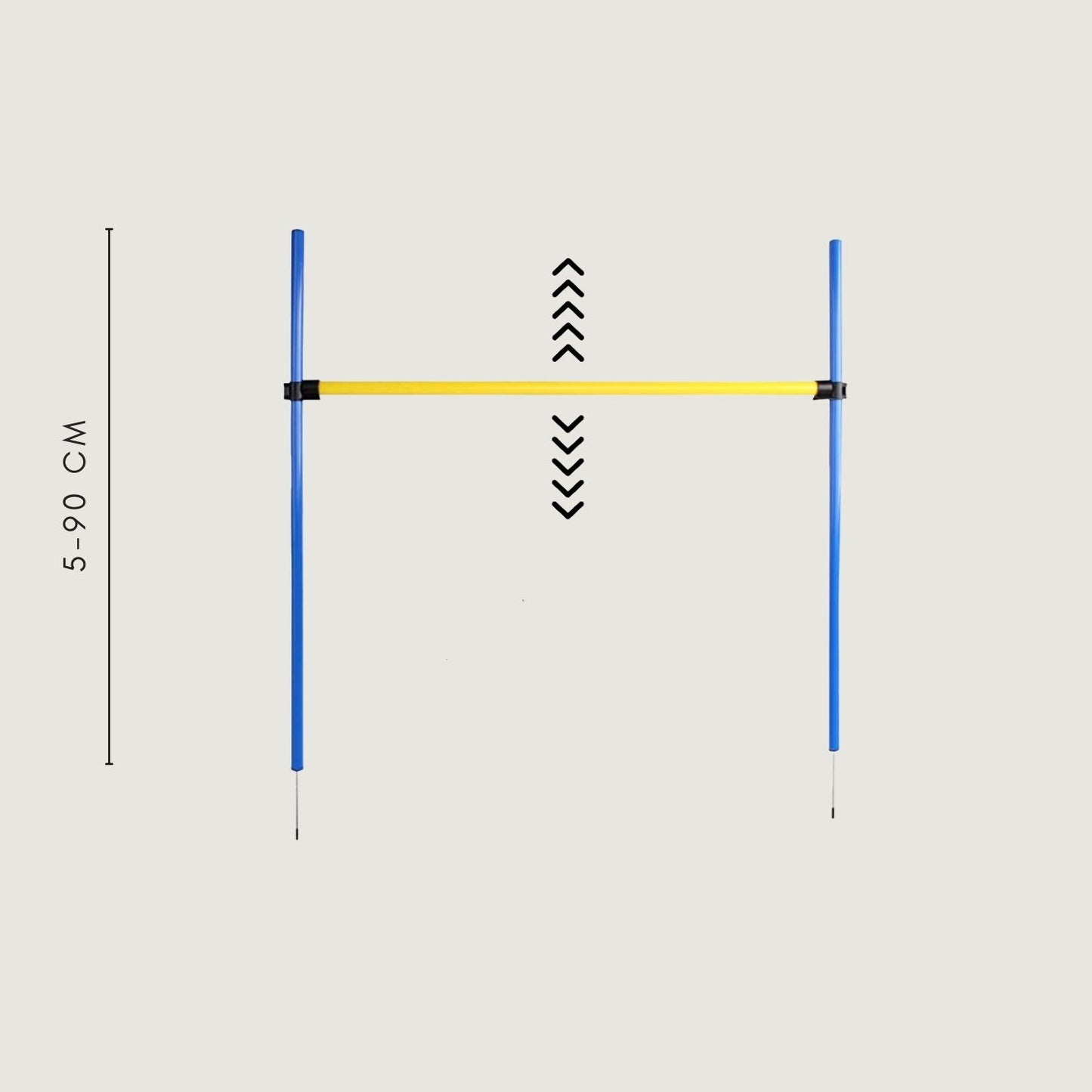 Agility set voor honden - 300 cm