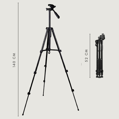 Statief voor smartphone en camera - 140 cm