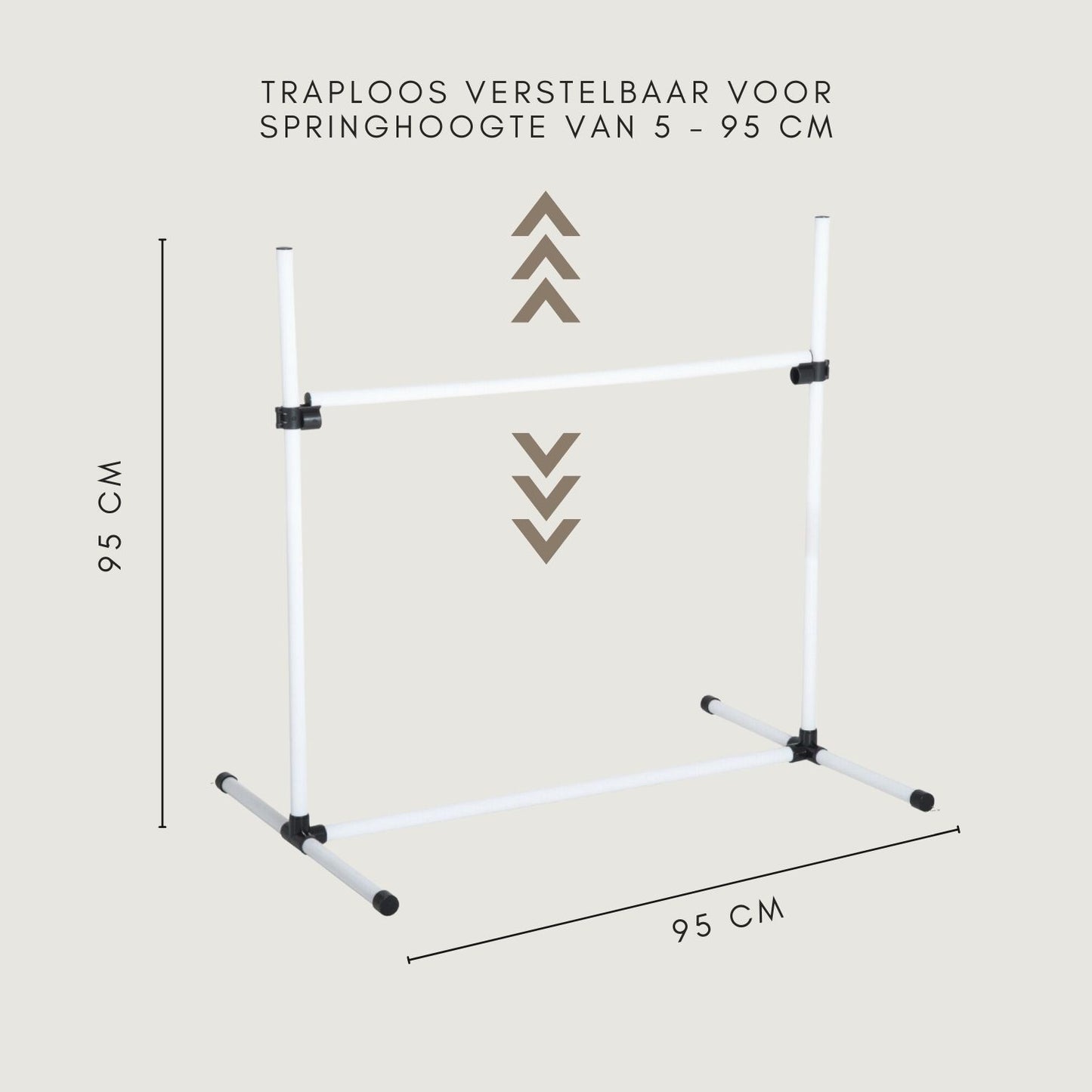 Agility voor de hond - hordenset (2 stuks)