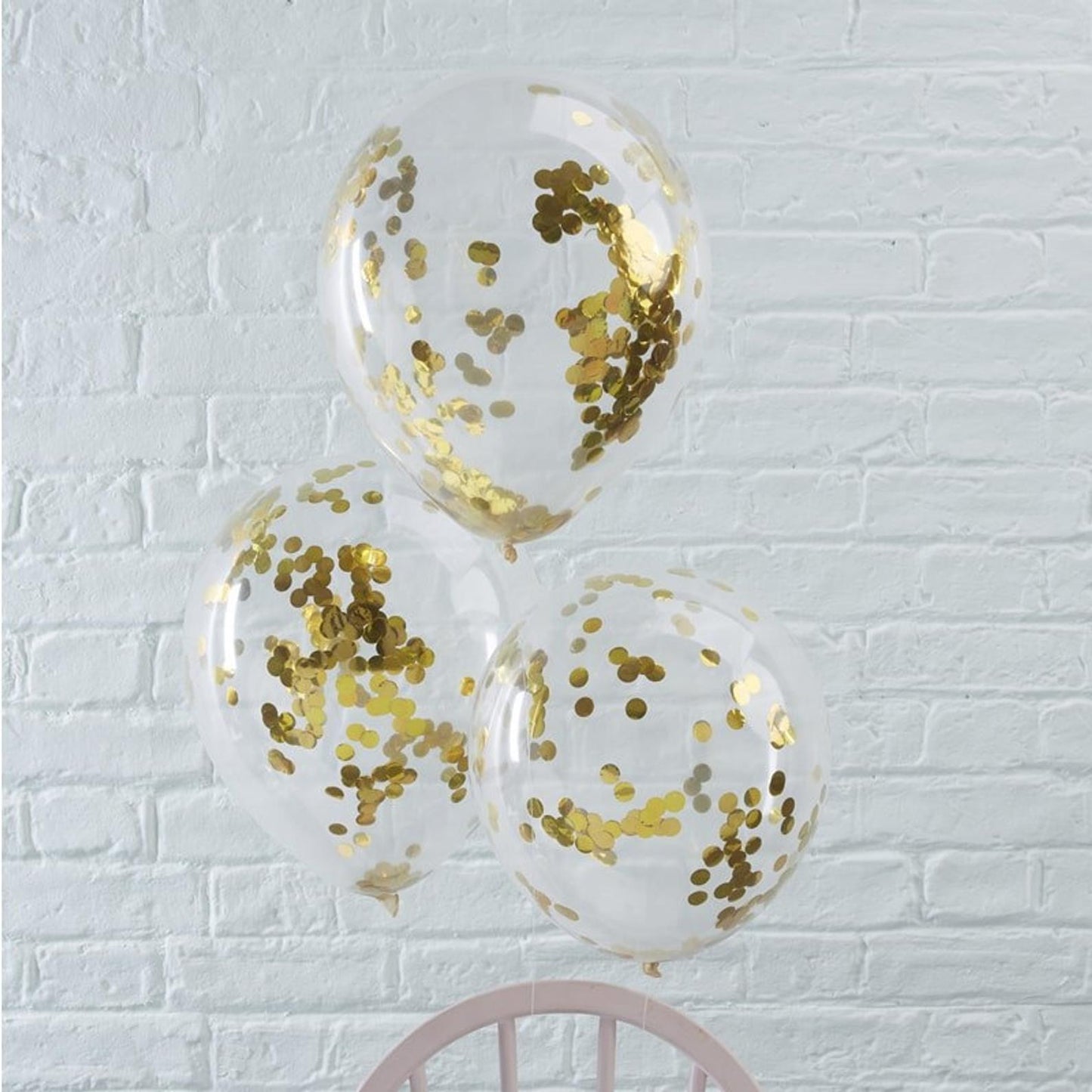 Gouden confetti ballonnen