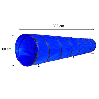 Agility voor de hond - tunnel 300 cm